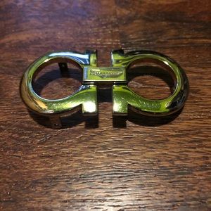 Salvatore Ferragamo Silver belt Buckle